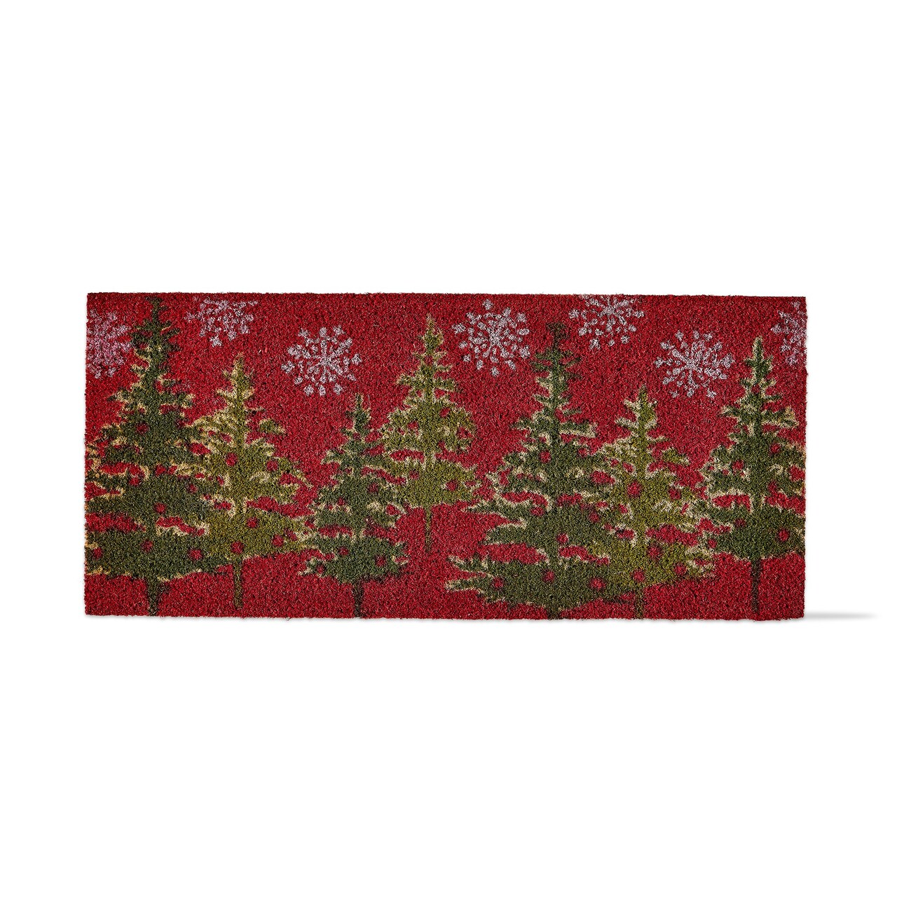1'6" x 3'4" Tis The Season Estate Christmas Tree Indoor/Outdoor 18" x 40" Decorative Coir Doormat